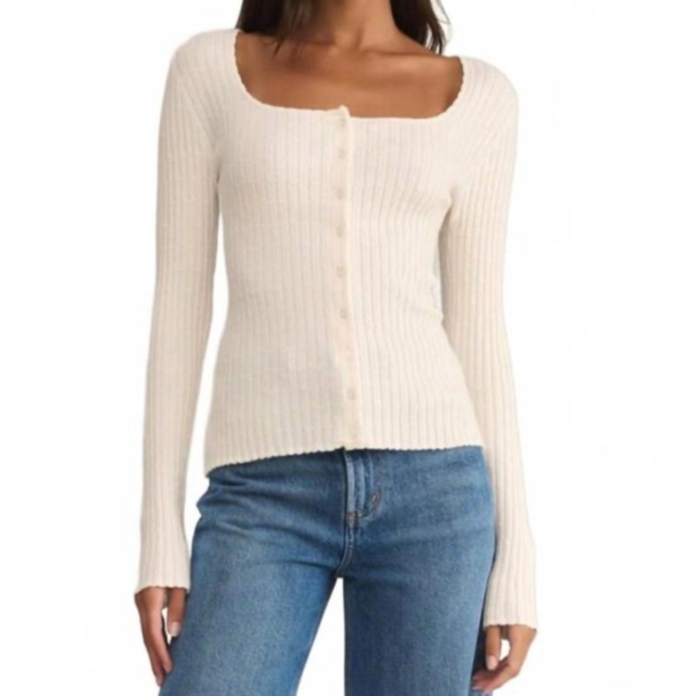 NEW Z Supply Emelie Button Up Sweater : Small